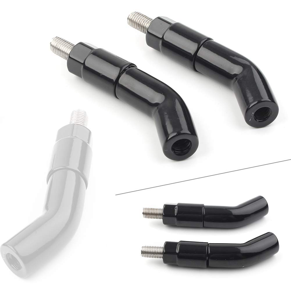 樂天商城 - 2018-2019 アイアン 1200XL 1200NS向け ミラーステム エクステンダー ミラーアダプターキット ブラケット ステー 固定 拡張 取り付け簡