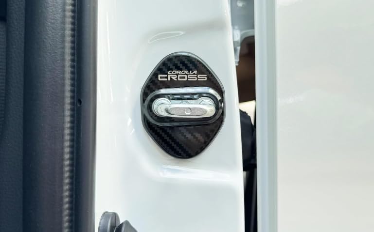 樂天商城 - 適合 新型 カローラクロス ストライカー カバー ドアロック カバー メッキ アクセサリー 内装 パーツ ステンレス 4PCS 新型 Corolla cro