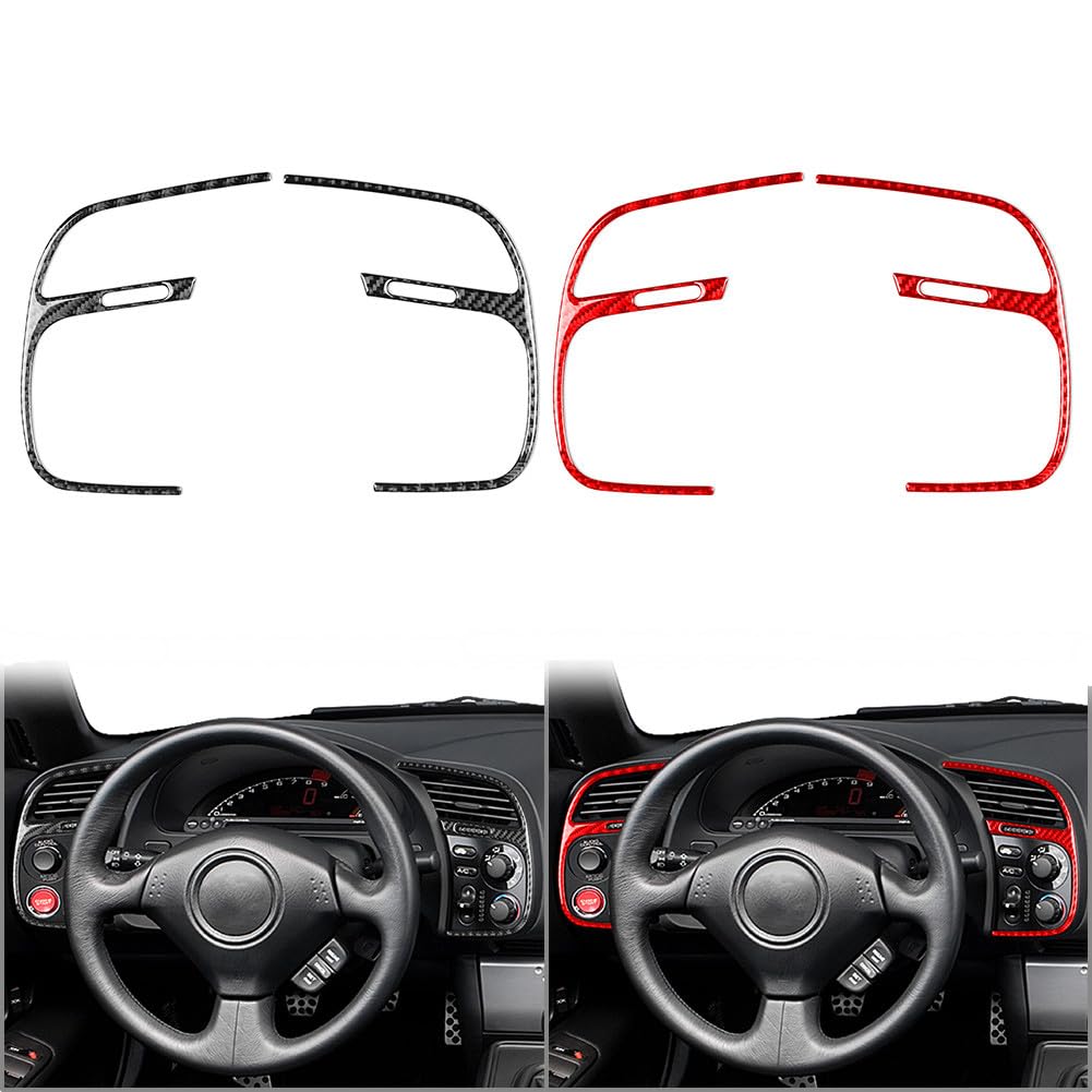 【対応車種】2000-2009 S2000向け。 【商品内容】エアベントリングガーニッシュ 2点/セット 【機能性】このエアベントリングガーニッシュを装着するだけで、ご愛車の雰囲気を一気にエレガントに見えます。ドレスアップ！ 【カスタム】ご自身にてお取り付け出来ますので愛車をカスタマイズする楽しみが増え、愛車のインテリアアップにも貢献します！ 【取付】装着部本体を脱脂して、部品本体の裏側に装備されている両面テープで貼付けするだけの簡単作業で取付け出来ます。商品情報 詳細情報 メーカー &lrm;KROKII ブランド &lrm;KROKII モデル名 &lrm;車用インテリアパネル 製品サイズ &lrm;20 x 18 x 1 cm; 100 g 製造元リファレンス &lrm;KROKII-2051A-5076-1 商品の寸法　奥行き × 幅 × 高さ &lrm;20 x 18 x 1 cm 色 &lrm;ブラック 商品の重量 &lrm;100 g 商品の説明 商品の説明 コンソール AC エアコンベントアウトレットガーニッシュ ・上質感を漂い、車内ぐっと引き締め、イメージチャージできます。 ・いろんな角度から見ても、不自然さがありません！ ・スタイリッシュなデザインはご愛車をより際立ったユニークにします。 ＜仕樣＞ ●生産国：中国製 ●材質:ABS製 ●商品数：2点/セット ＜対応車種＞　 2000-2009 S2000向け ＜注 意 事 項＞ ○取付・取扱い説明書は付属しておりませんので、予めご了承ください。 ご購入前にお客様の車に適合した商品かご確認ください。国が異なるため、車種が異なる場合がございます。備品を確認できない場合は、ご愛車車種と年式、または写真をメールでご連絡ください。 ○車種のグレード,年式によっては、取り付け出来ない場合がございますのでご購入前に必ずご確認の上、お願い致します。 ○格安出品の為、商品発送後 初期不良は商品落札後、1週間保証になります。 ご注意（免責）＞必ずお読みください 格安出品の為、商品発送後 初期不良は商品落札後、1週間保証になります。 商品の説明 コンソール AC エアコンベントアウトレットガーニッシュ ・上質感を漂い、車内ぐっと引き締め、イメージチャージできます。 ・いろんな角度から見ても、不自然さがありません！ ・スタイリッシュなデザインはご愛車をより際立ったユニークにします。 ＜仕樣＞ ●生産国：中国製 ●材質:ABS製 ●商品数：2点/セット ＜対応車種＞　 2000-2009 S2000向け ＜注 意 事 項＞ ○取付・取扱い説明書は付属しておりませんので、予めご了承ください。 ご購入前にお客様の車に適合した商品かご確認ください。国が異なるため、車種が異なる場合がございます。備品を確認できない場合は、ご愛車車種と年式、または写真をメールでご連絡ください。 ○車種のグレード,年式によっては、取り付け出来ない場合がございますのでご購入前に必ずご確認の上、お願い致します。 ○格安出品の為、商品発送後 初期不良は商品落札後、1週間保証になります。 ご注意（免責）＞必ずお読みください 格安出品の為、商品発送後 初期不良は商品落札後、1週間保証になります。