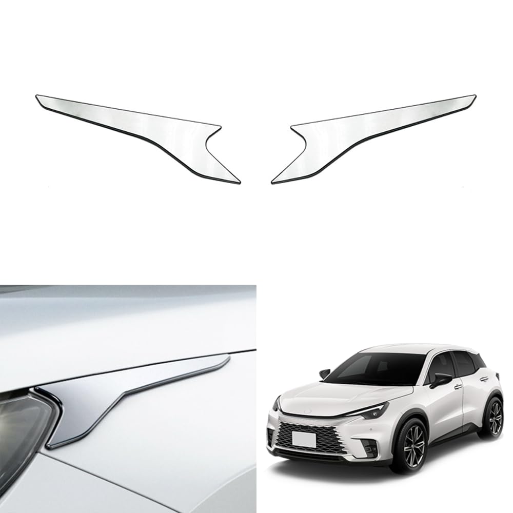 樂天商城 - レクサス LBX MAYH1#型 ヘッドライト ガーニッシュ (2023年12月～) 車種専用設計 ヘッドランプ カバー ヘッドライトトリム アイライント