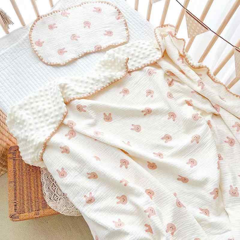 Rakuten - ベビー 毛布 タオルケット 純綿 新生児 赤ちゃん 抱っこ紐 ケープ おくるみ ブランケット 春夏秋冬 かわいい コアラ 100cm クマ 星柄