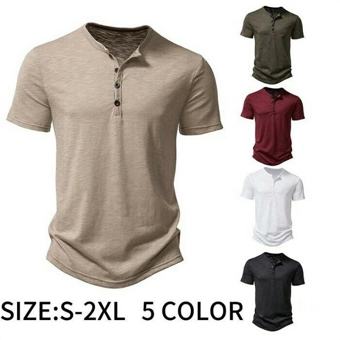 Rakuten - tシャツ メンズ 半袖 大きいサイズ 薄手 トップス Tシャツ POLO 無地 夏新作 ゆったり カジュアル