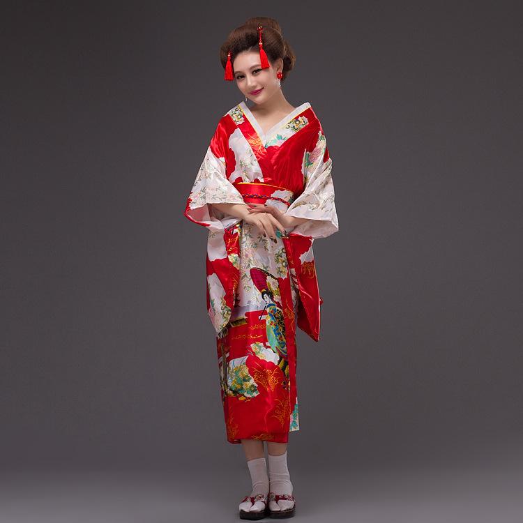 樂天商城 - 着物 レディース 和風 コスプレ 衣装 舞台衣装 撮影用 ポリエステル着物 ハロウィン イベント