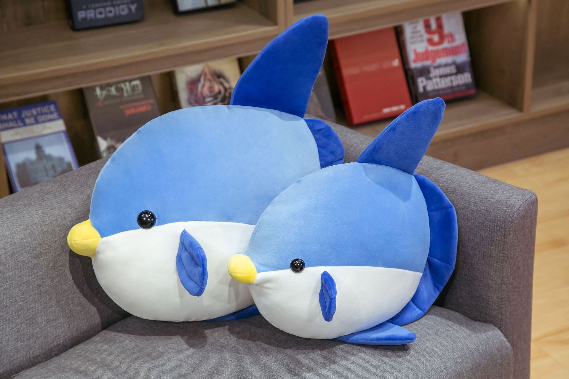 Rakuten - ぬいぐるみ魚 動物 だきまくら 赤ちゃん 海洋生物 小さい マンボウ もこもこ 気持ちいい 50cm 大きい 萌え萌え 彼女 洗える 癒し