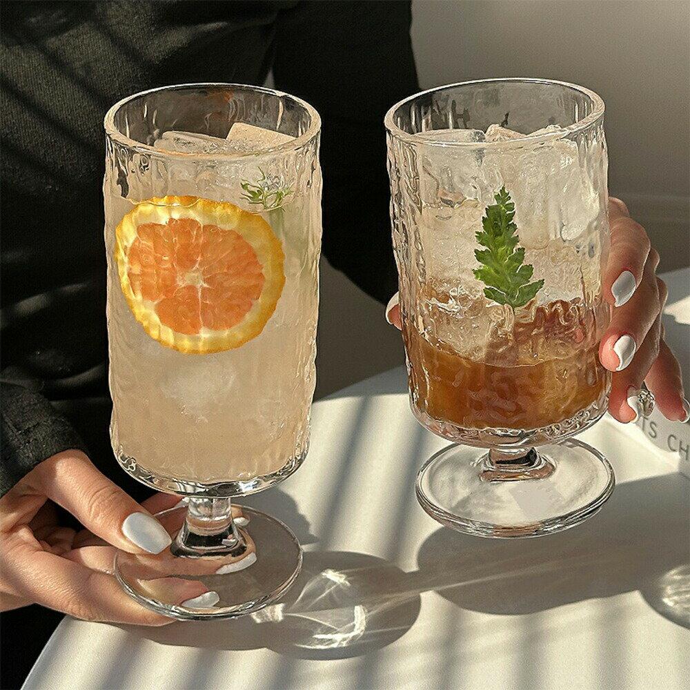 Rakuten - 美しい脚付グラス おしゃれ カクテルグラス 日本酒 ゴブレット 足付き クラフトサケグラス 玉足 グラス 脚付き ワイングラス シャンパン 赤 イン ガラス食器 チューハイ 白ワイン