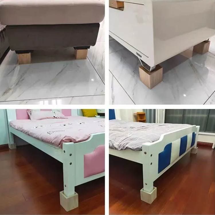 長脚 木製 用 つぎあし 継足し 家具 高さ3 5 8 10 12cm 底上げ 4個セット 継ぎ足 ...