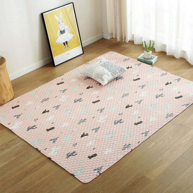 Rakuten - ペットマット 犬小屋下敷き 吸水 断熱 防湿 洗える 耐噛み仕様犬用カーペット 防水 滑り止め 大判 下敷きマット さっと拭ける おしっこ pvc 噛ん 給餌マット 長方形