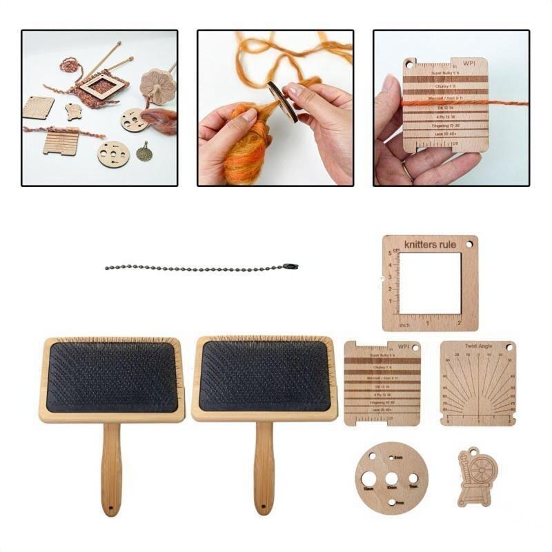 Rakuten - 木のぬくもりで編み物を楽しむ 手作りニットの正確な計測 ハンドメイド作家の必須道具 毛糸の風合いを引き出す 上質な木製ゲージで創作時間を快適に 初心者からプロまで愛用 上質な木製ゲージで創作時間を快適に 毛糸の風合いを引き出す ハンドメイド作家の必須道具