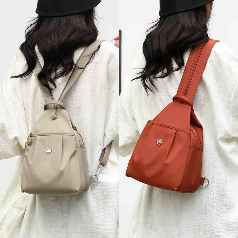 Rakuten - 多機能 バックパック リュックサック レディース 女性用 ボディバッグ ショルダーバッグ 斜めがけバッグ 軽量 軽い 小さめ 小型 カジュアル 旅行 ハイキング アウトドア スポーツ