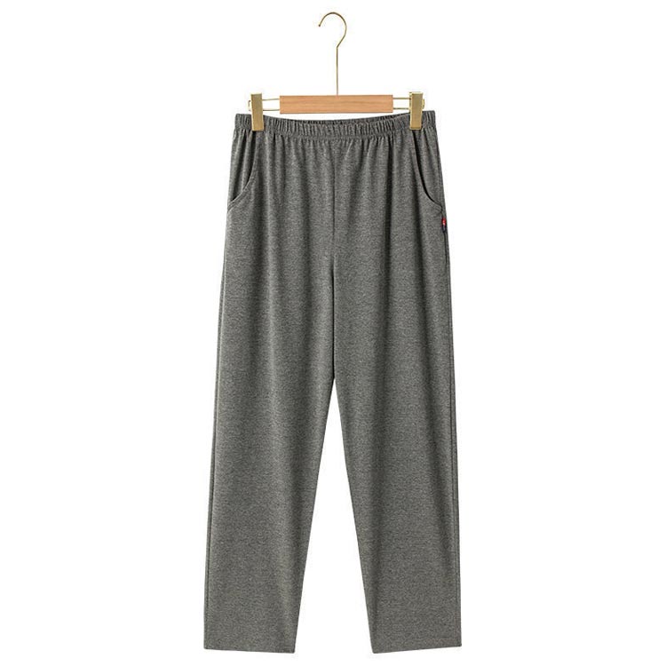 パジャマ 夏 春 ルームウェア 柔らかく軽い薄手の快適Tシャツ素材 ルームパンツ スウェットパンツ 通気性 吸汗 メンズ ストレッチ 部屋着 秋 綿 柔らかい 薄手 無地 おそろい 家族 紳士 — vista 2