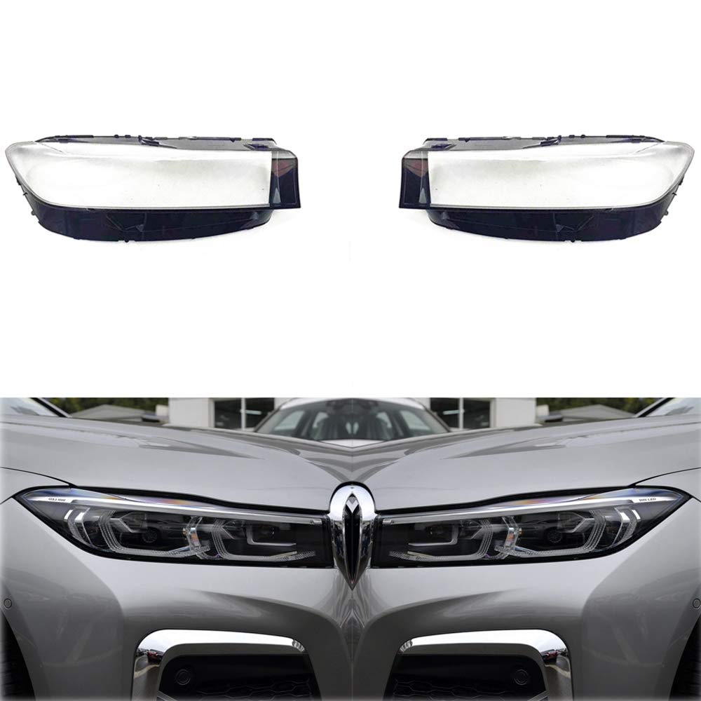 Rakuten - 適応BMW 7シリーズ G12 730i 740 750L 2019-2020年代ヘッドランプカバー 車のヘッドライトカバー 高品質透明なプラスチック素材、頑丈で