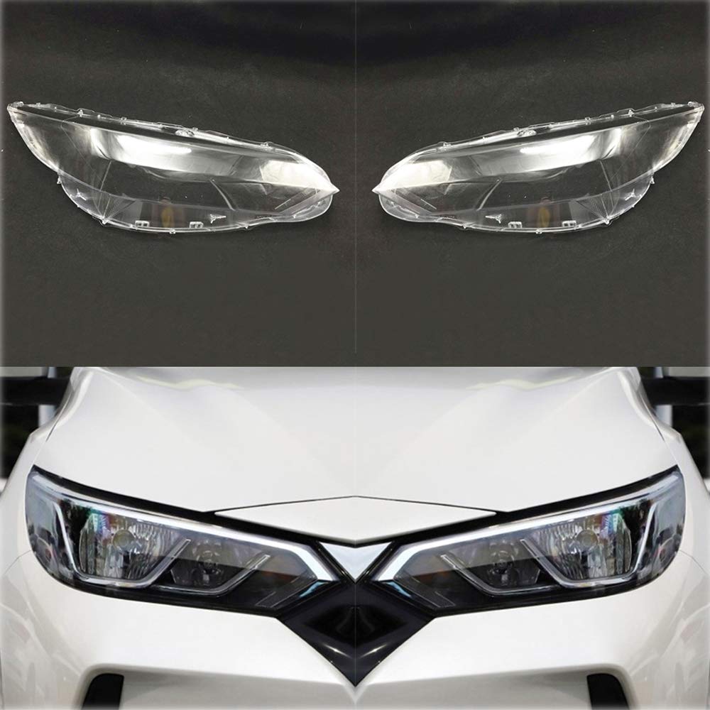 Rakuten - 車ライト カバー 適応車シルフィ 2019-2020年式の車ヘッドランプカバー 高品質透明なプラスチック素材、頑丈で耐久性ヘッドランプ クリ