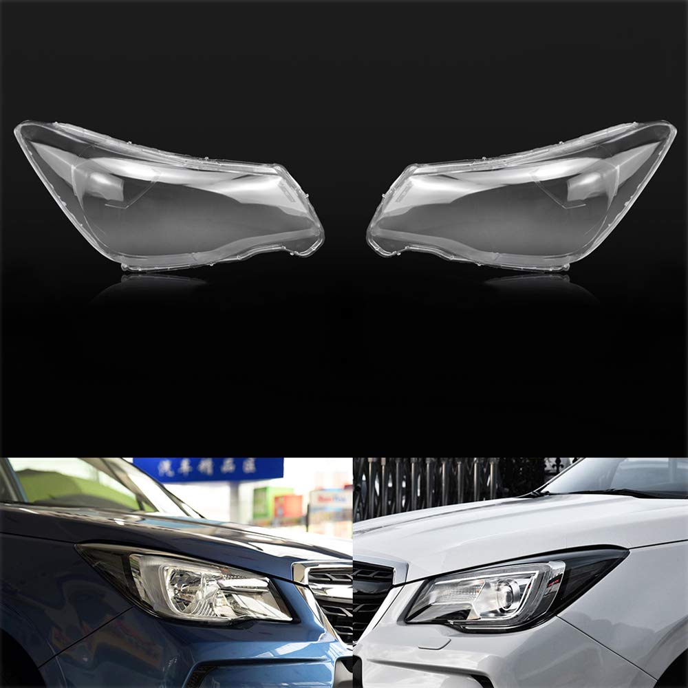 Rakuten - 適応 スバル – フォレスター 2013-2018年式 車のヘッドランプカバー フロントヘッドライトカバー 高品質透明なプラスチック素材、頑丈