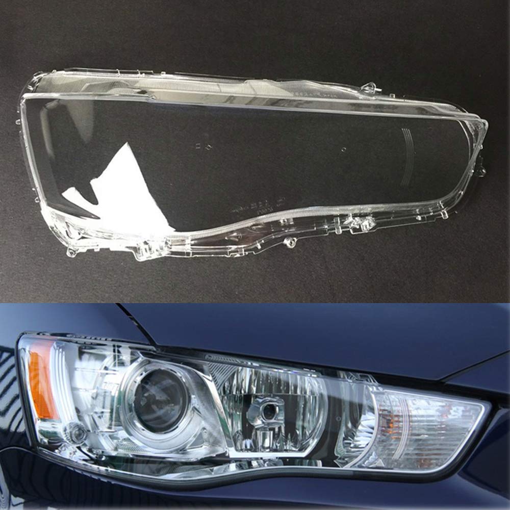 Rakuten - 交換用Mitsubishi – Outlander 2010-2011年式 車のヘッドライトカバー 車ライトレンズカバー 頑丈で耐久性ヘッドランプ クリア レンズ
