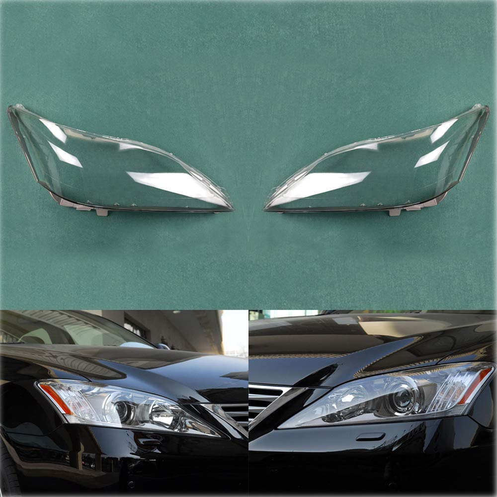 樂天商城 - 適応レクサス– ES240 2009-2011年式 車のヘッドランプカバー フロントヘッドライトカバー 高品質透明なプラスチック素材、頑丈で耐久性