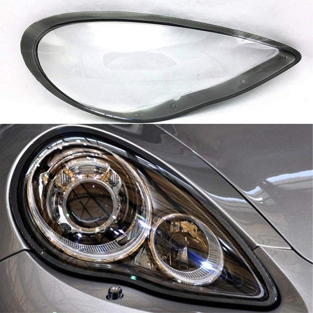 Rakuten - 適応ポルシェ-パラメラ 2011-2013年式 車のヘッドライトカバー 車ライトレンズカバー 頑丈で耐久性ヘッドランプ クリア レンズ 取付簡単