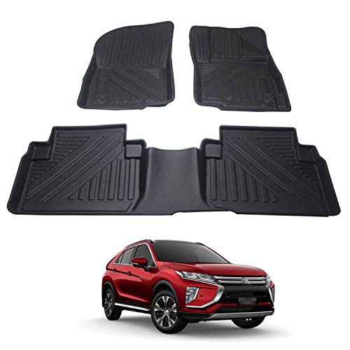 三菱 エクリプスクロス フロアマット Mitsubishi eclipse cross GK1W 2018-2021 TPE素材 純正交換 車種専用設計 防水 耐摩擦 耐汚れ セ