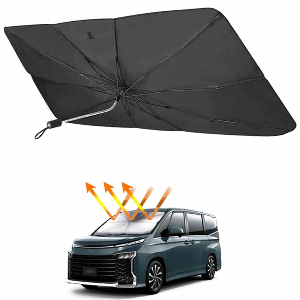 Rakuten - トヨタ 2022 新型 ヴォクシー ノア 90系 専用 サンシェード傘 フロントガラス用 TOYOTA VOXY NOAH 4代目 R90W型 (2022年1月-現行) 360°