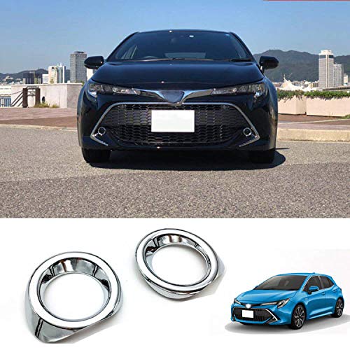 Rakuten - トヨタ カローラスポーツ＆ツーリング210系 車前フォグランプ装飾 toyota corolla sprot&touring専用 外装パーツ 2P