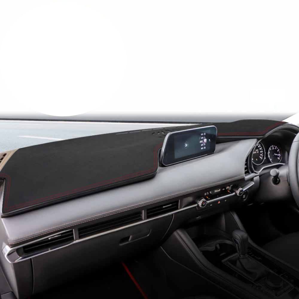 Rakuten - マツダ3 BP系 ダッシュボードマットMAZDA3 (2019年～) セダン ファストバック ハッチバック 車種専用 カーアクセサリー 革の素材 日焼け