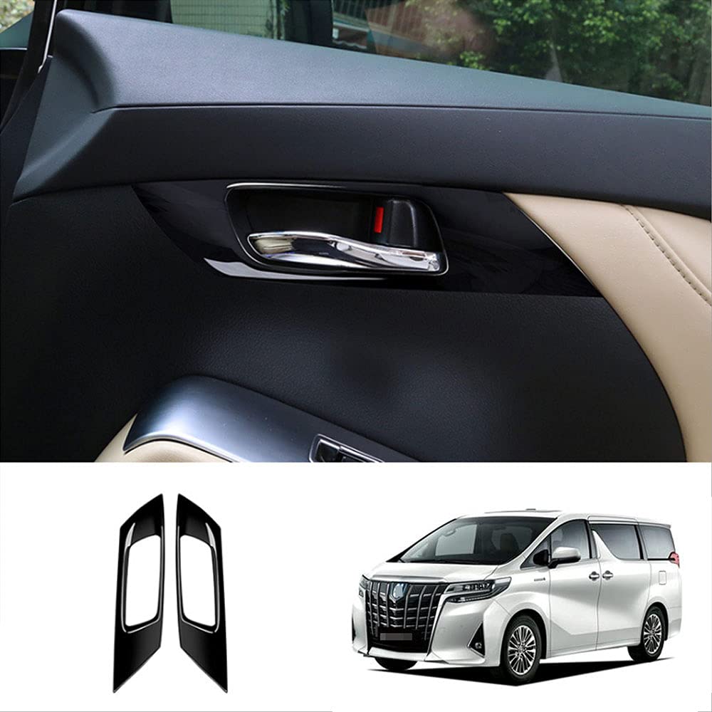 Rakuten - トヨタ アルファード ヴェルファイア 30系 インサイド ドア ハンドルカバー Alphard velfire 30 前期後期 ガーニッシュ 耐汚れ キズ防止