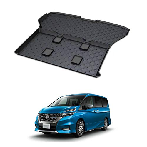 Rakuten - 新型 ニッサンセレナ Serena C27 ラゲッジマット TPO素材 純正交換 車種専用設計 防水 耐摩擦 耐汚れ セレナ e-power C27 3Dトランクマ