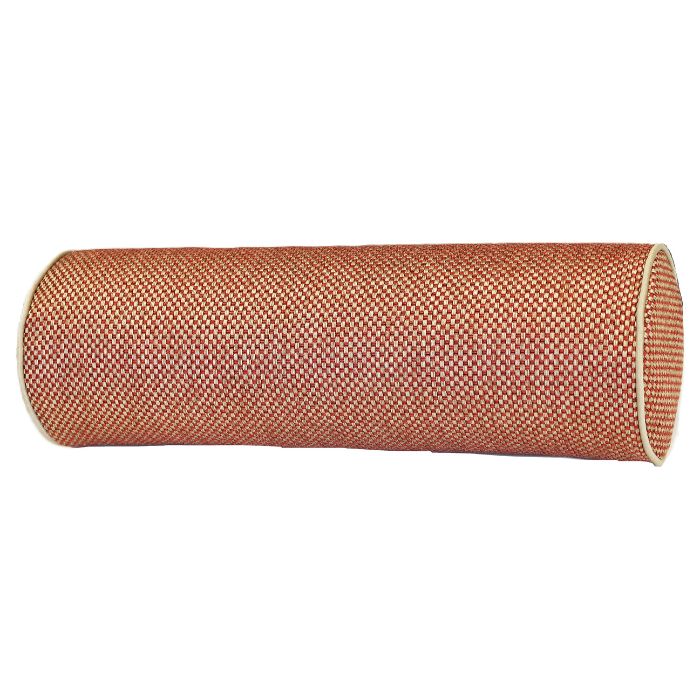 CUSHION0025 MAXIMUS/マキシマス クッション ボルスター 丸い 円筒型 Φ15cm×45cm 輸入ファブリック イギリス レッド ゴールド 無...