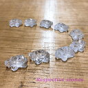 <銭亀>水晶★金運アップのお守りに★お財布にもOK♪天然石・パワーストーン/kmo-19