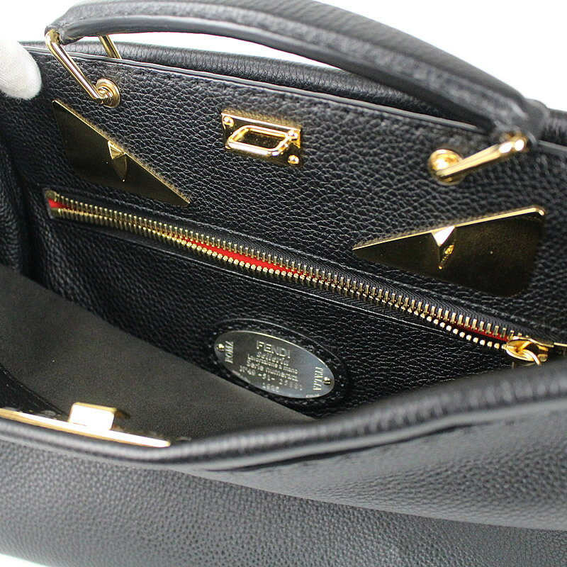 感謝の声続 フェンディ セレリア アイ Fendi フィット バグズ メンズ セレリア 871バッグ 小物 ブランド雑貨 モンスター フェンディ ブラック ピーカブー 黒 ショルダーバッグ ビジネスバッグ 中古 871 季節のおすすめ商品