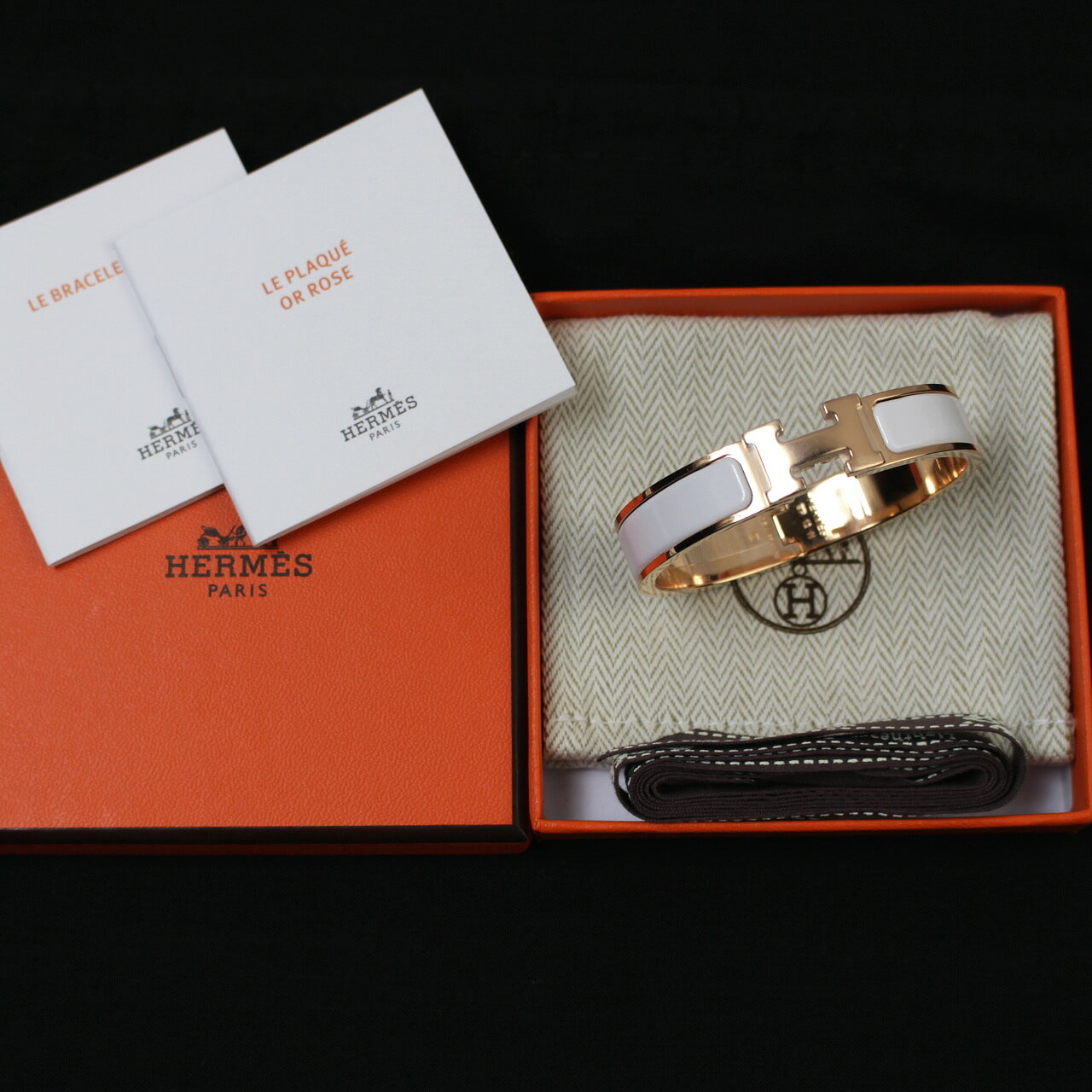 新同 未使用品 エルメス HERMES クリック H ブレスレット PM 正規品【中古】4047のサムネイル