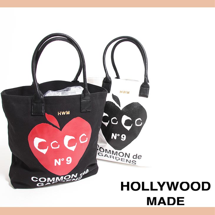 【Winterセール30%OFF】【HOLLYWOOD MADE(ハリウッドメイド)】APPLE トートバック