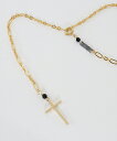 【PIECE OF CHORD】CROSS LONG N/L B/L クロスロングネックレス ブレスレット
