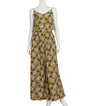 【Ungrid(アングリッド)】【予約販売4月中旬〜下旬入荷】111730300201-ヴィンテージフラワーコンビネゾン