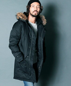【Magine(マージン)】CTN-NY TWILL MILITARY HOOD DOWN COAT ミリタリーフードファーダウンコート(1844-03)