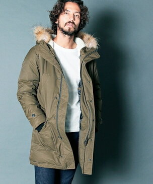 【Magine(マージン)】CTN-NY TWILL MILITARY HOOD DOWN COAT ミリタリーフードファーダウンコート(1844-03)