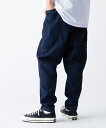 【rehacer(レアセル)】Big Pocket Wide Tapered Denim デニムパンツ(01190500020)