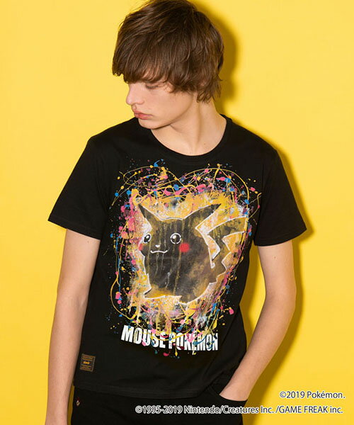 【glamb(グラム)】Pikachu T ピカチュウTシャツ(GB0119-PK05)のサムネイル