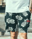 【CRIMIE(クライミー)】ALOHA PINEAPPLE SHORTS ショートパンツ(CR01-01K3-PT04)