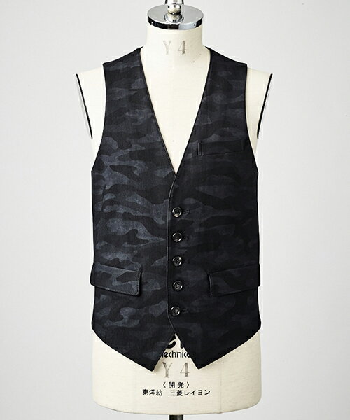【AKM】GILLET ジレ(B352-PET072)