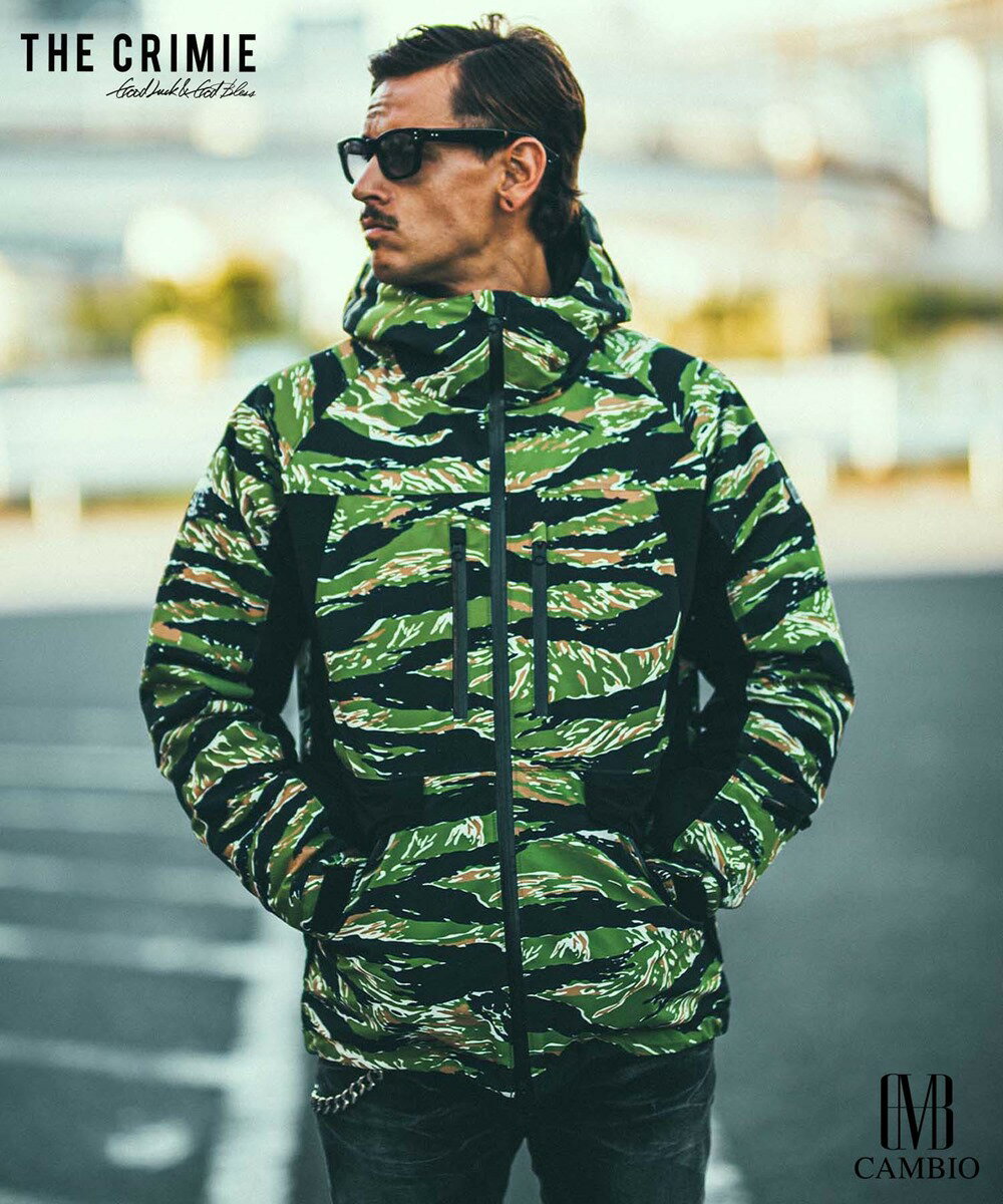 【CRIMIE(クライミー)】3LAYER MOUNTAIN PARKA HIGH TECH THINSULATE DOWN JACKET ダウンジャケット(CR1-02L5-JK10)