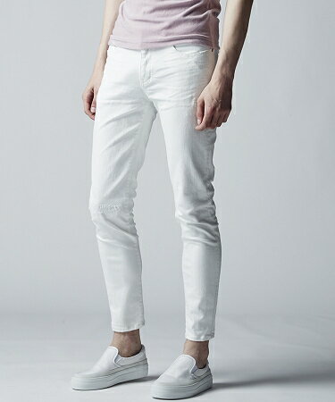 【AKM】HIGH POWER STRETCH DENIM 5 POCKET SKINNY PANTS スキニーパンツ(P260-CTU164)