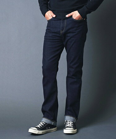 Rakuten - 【Magine(マージン)】WASHED STRETCH SELVEDGE STRAIGHT DENIM デニムパンツ(2113-12)