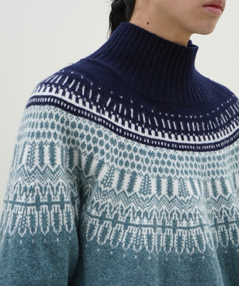 【HATRA(ハトラ)】Nor Sweater セーター(KN03-21aw)のサムネイル
