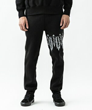 【ACANTHUS(アカンサス)】【予約販売8月中旬〜下旬入荷】Feather Paint SweatPants スウェットパンツ(HJ2104P)