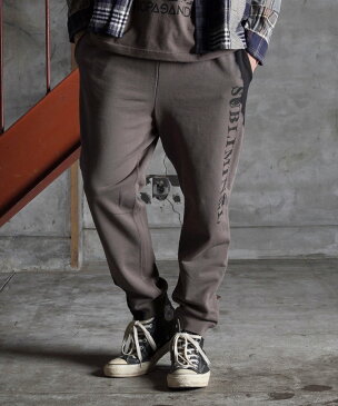 【EGO TRIPPING(エゴトリッピング)】EGO TRIPPING×PROPA9ANDA DIRT SWEAT PANTS スウェットパンツ(P23902)