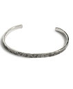 【VIVIFY(ビビファイ)】【予約販売ご注文から1ヶ月後出荷】Back Hallmarks Bangle-Hammered finish-Narrow バングル(VFB-178)