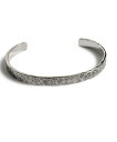 【VIVIFY(ビビファイ)】【予約販売ご注文から1ヶ月後出荷】Back Hallmarks Bangle-Hammered finish-Middle バングル(VFB-181)