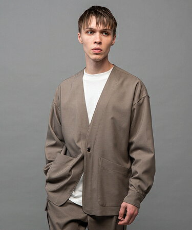 STRETCH WEATHER　CLOTH-1B CARDI SHIRT シャツカーディガン(M-221122)