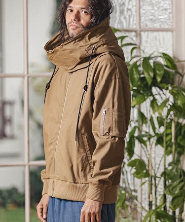 【CAMBIO(カンビオ)】Stretch German Cloth Volume Neck short Mods モッズジャケットのサムネイル