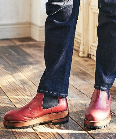 【glamb(グラム)】Platform Side Gore Boots プラットフォームサイドゴアブーツ(GB0222-AC14)